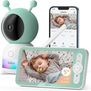 BOIFUN 2K 5" Baby Monitor Camera