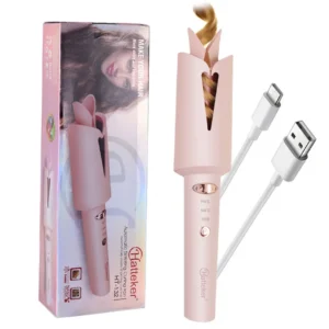 Hatteker Ceramic Negative Ion Automatic Rotating Hair Curler