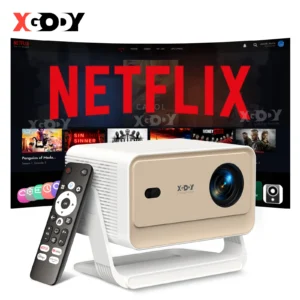 XGODY Projector Pro Netflix Movie Home Theater