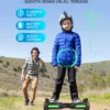6.5''Self Balancing Hoverboard -All Terrain Hoverboard for Kids w/ LED Light&Bluetooth Speaker - Thumbnail Image 5