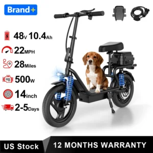 2026 New 500W 14inch Electric Bicycle