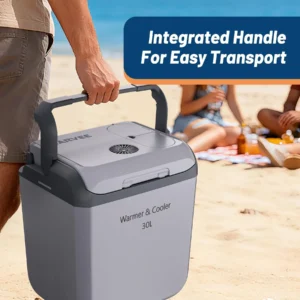 Electric Cooler Car Fridge 32QT 12V And 110V Portable Cooler And Warmer