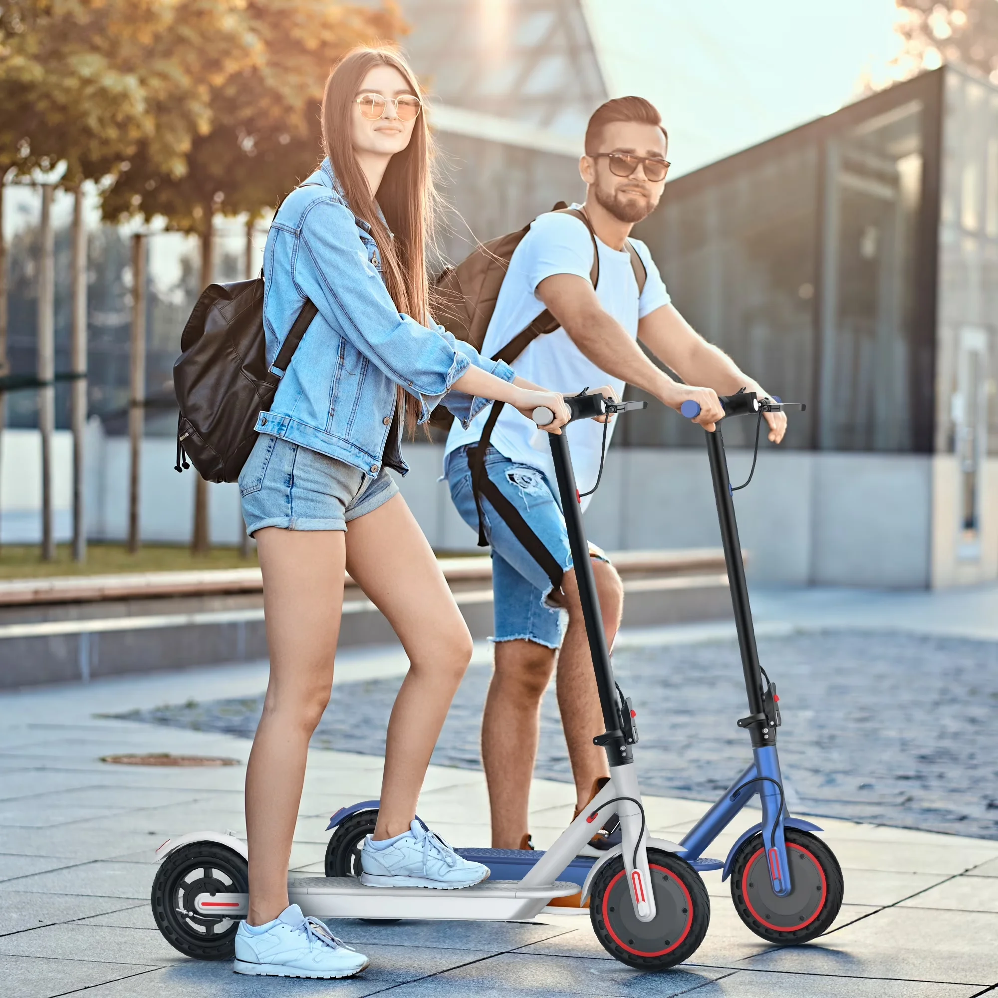 2026 New 36V 7.8AH Electric Scooter  8.5inch Solid Tire Up to 19MPH Max Speed - Image 2