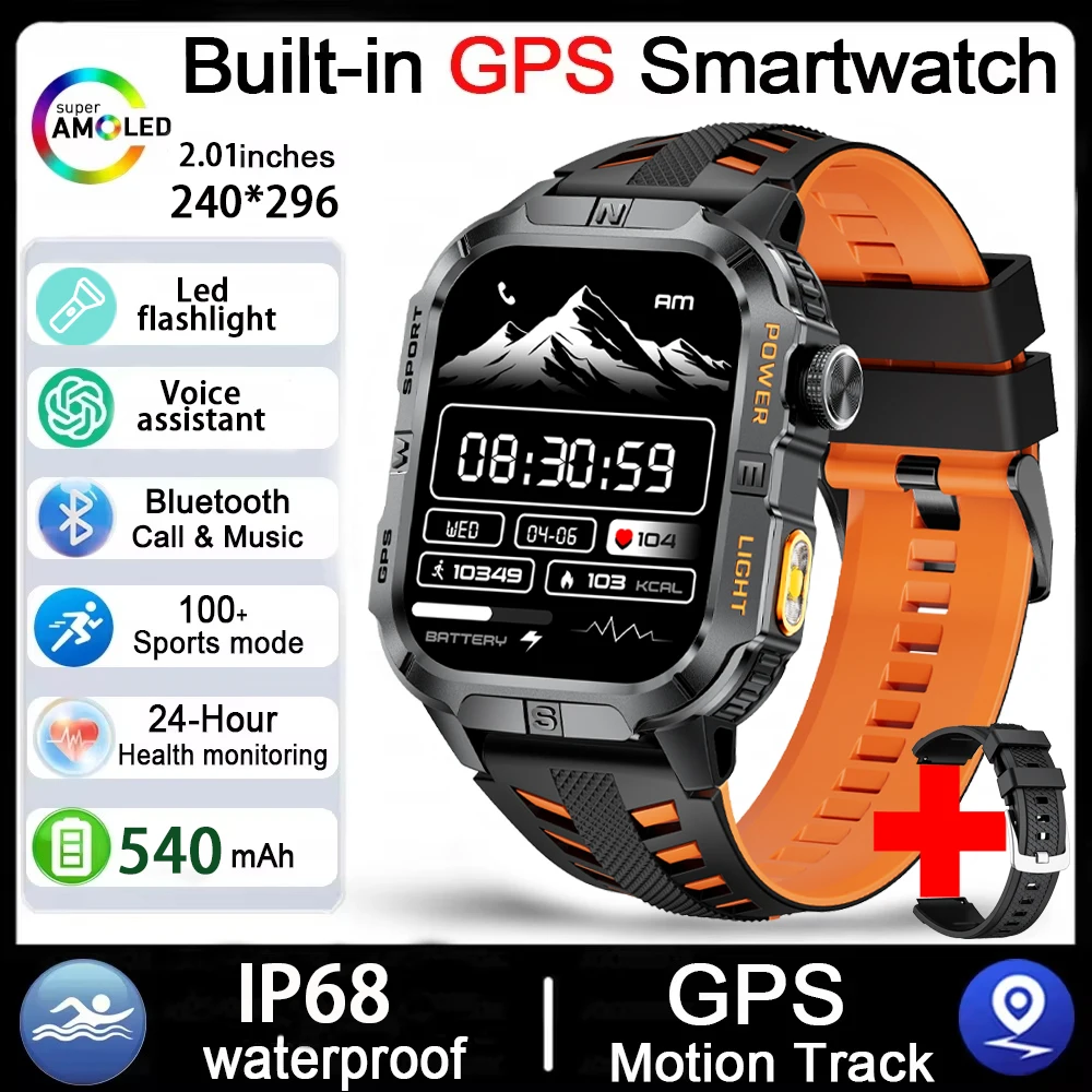 2026 New Outdoor Military Men's Smartwatch - Image 17