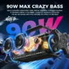 W-KING D8 Bluetooth Speaker, 50W RMS IPX6 Waterproof Loud Speakers Bluetooth Wireless - Thumbnail Image 4