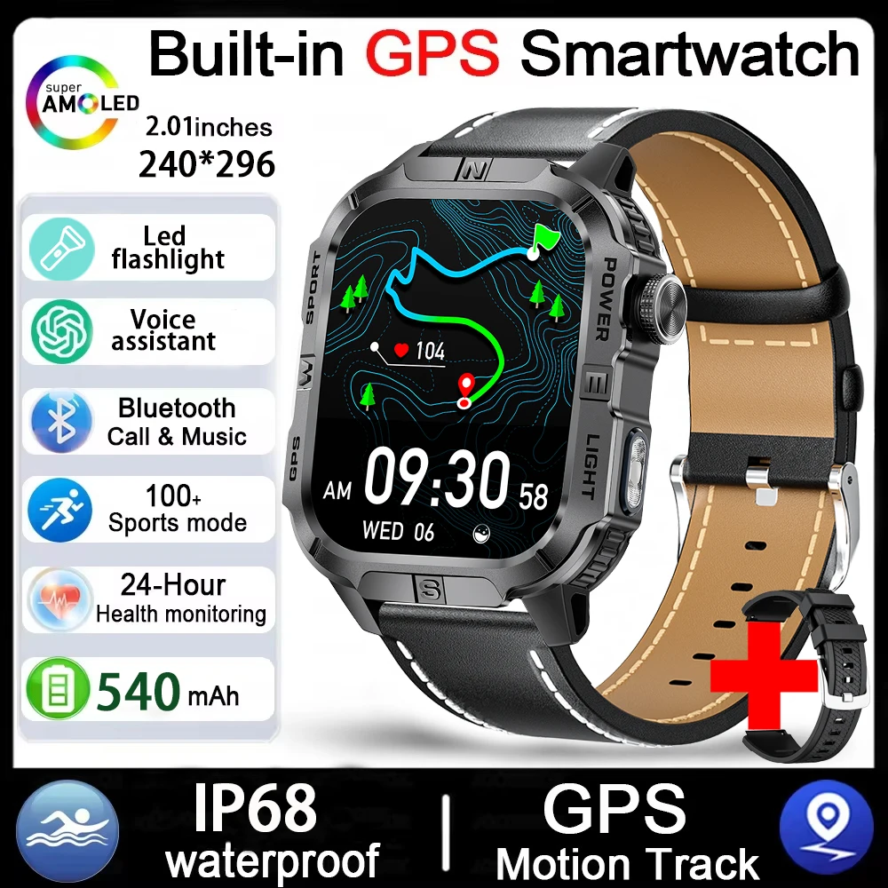 2026 New Outdoor Military Men's Smartwatch - Image 8