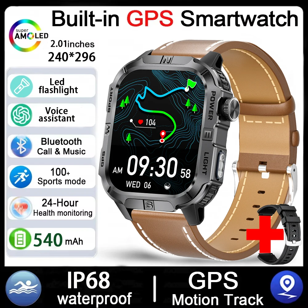 2026 New Outdoor Military Men's Smartwatch - Image 10