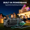 W-KING D8 Bluetooth Speaker, 50W RMS IPX6 Waterproof Loud Speakers Bluetooth Wireless - Thumbnail Image 6