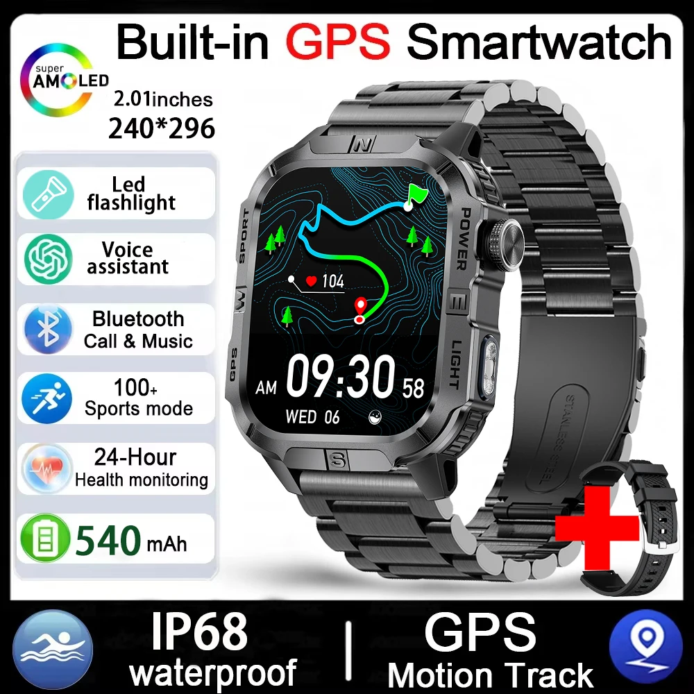 2026 New Outdoor Military Men's Smartwatch - Image 22