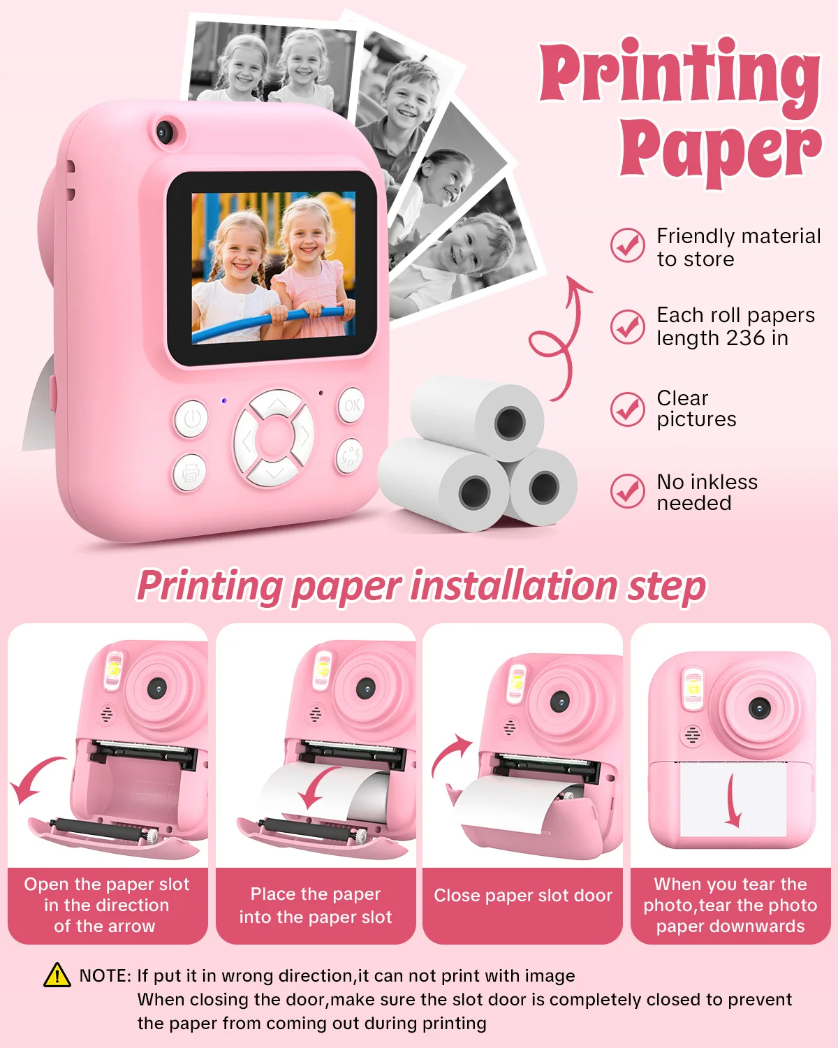 Kids Camera Instant Print,Instant Camera - Image 7