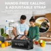 W-KING D8 Bluetooth Speaker, 50W RMS IPX6 Waterproof Loud Speakers Bluetooth Wireless - Thumbnail Image 5