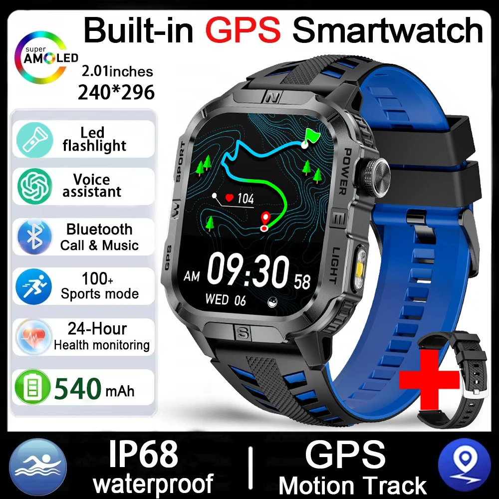 2026 New Outdoor Military Men's Smartwatch - Image 18