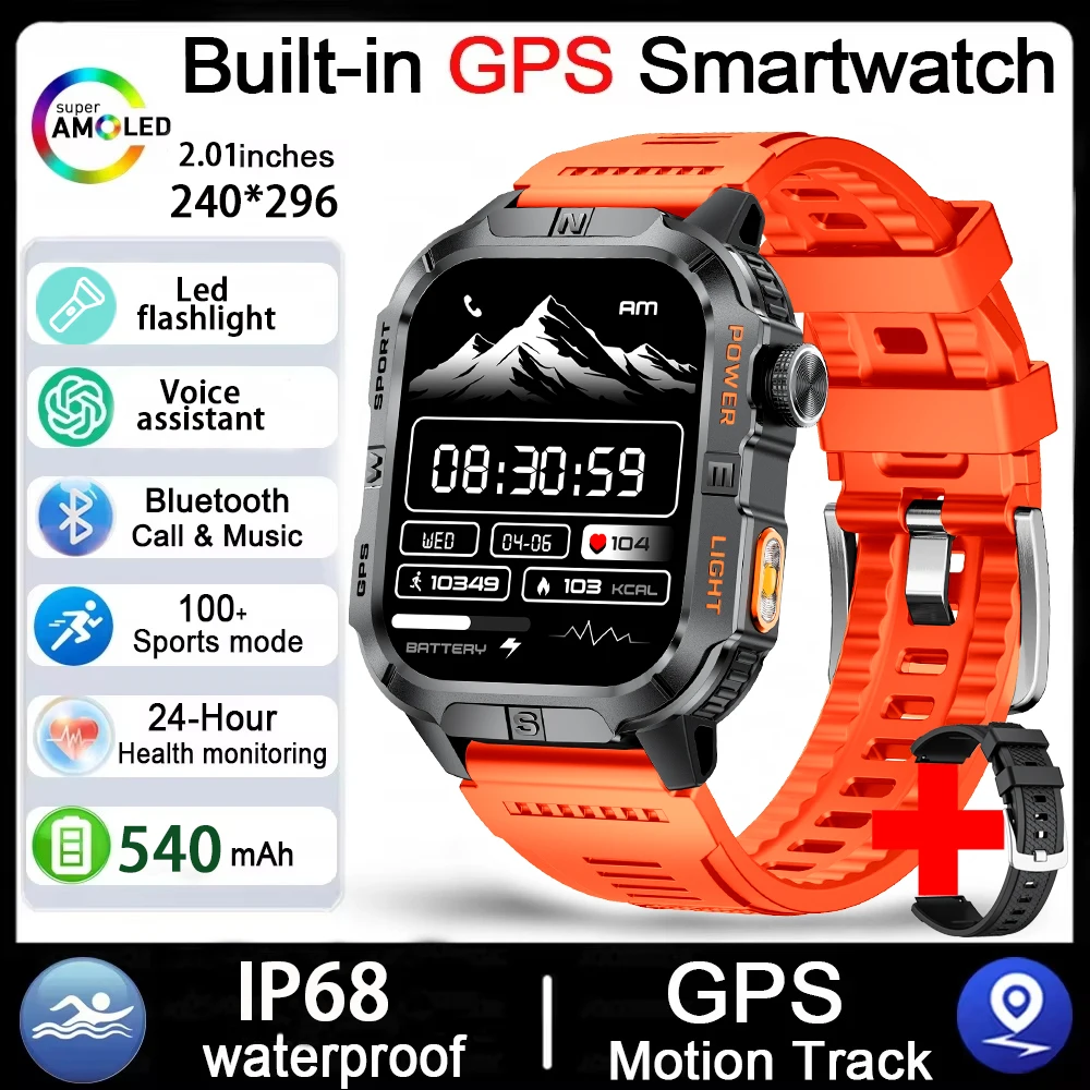 2026 New Outdoor Military Men's Smartwatch - Image 19