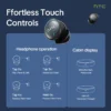 HTC NE92 Wireless Bluetooth 6.0 Sleep Earbuds - Thumbnail Image 2