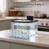 3.5L/118oz Stainless Steel Wireless Smart  Indoor Cats & Dogs Water Bowl Dispenser - Thumbnail Image 8