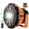USB Portable Rechargeable Adjustable Speed Lantern Camping Fan - Thumbnail Image 1