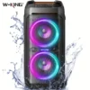 W-KING T11 100W RMS Bluetooth Speakers, IPX6 Waterproof, BT 5.3 Portable Party Boombox - Thumbnail Image 1