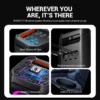 W-KING T11 100W RMS Bluetooth Speakers, IPX6 Waterproof, BT 5.3 Portable Party Boombox - Thumbnail Image 6