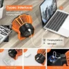 USB Portable Rechargeable Adjustable Speed Lantern Camping Fan - Thumbnail Image 3