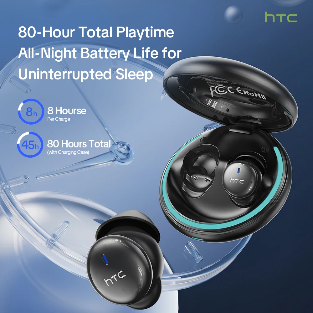 HTC NE92 Wireless Bluetooth 6.0 Sleep Earbuds - Image 6